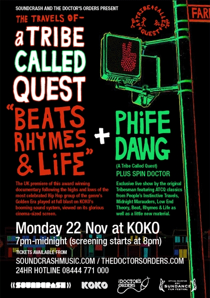 Tribe film Phife Dawg poster
