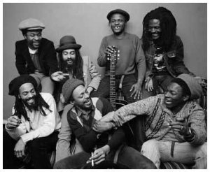 Sugar Minott with Jah Bunny & posse