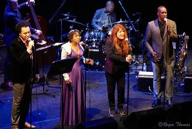 Ken, Carleen, Christine, Cleveland + Mark Mondesir. Pic: Roger Thomas