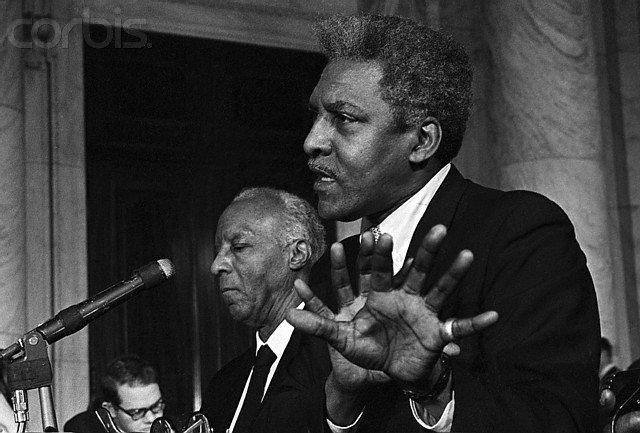 Philip Randolph & Bayard Rustin (l-r)