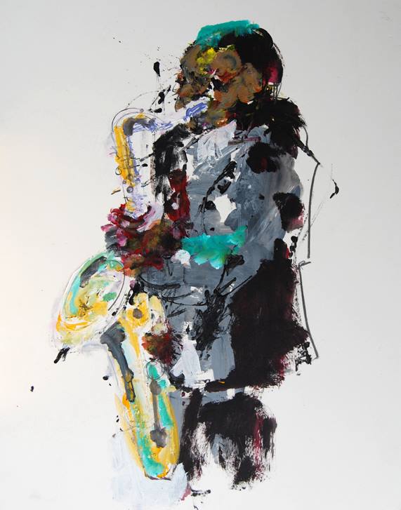 David Murray at Ronnie Scotts by Gina Southgate