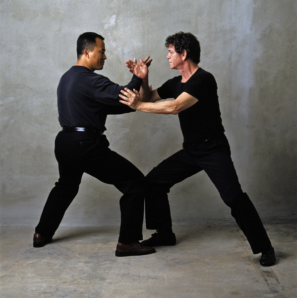 Ren Guang-yi & Lou Red push hands
