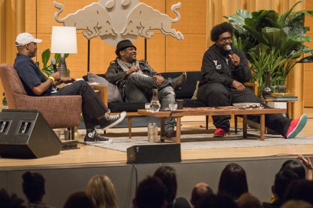 ?uest pops up talk about the first time the and D'Angelo met!