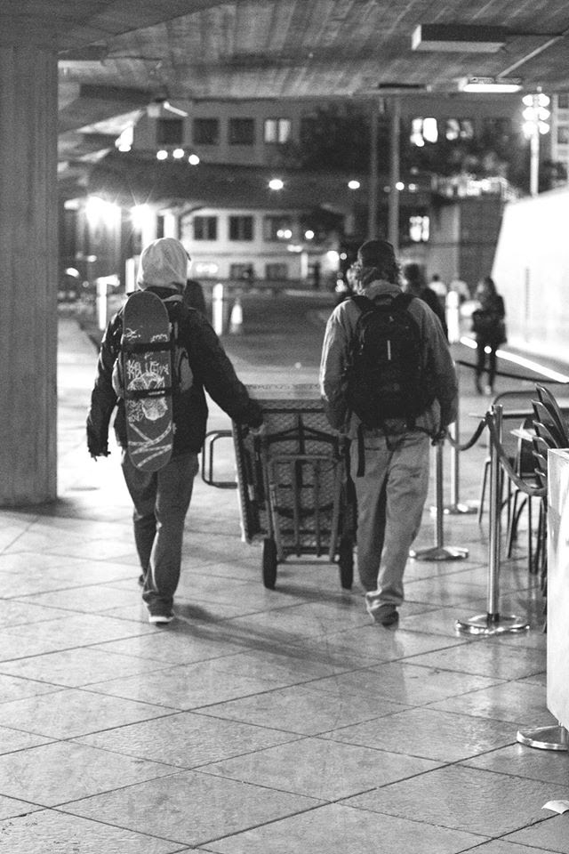 The Save Our Southbank  petition table is packed up for the last time