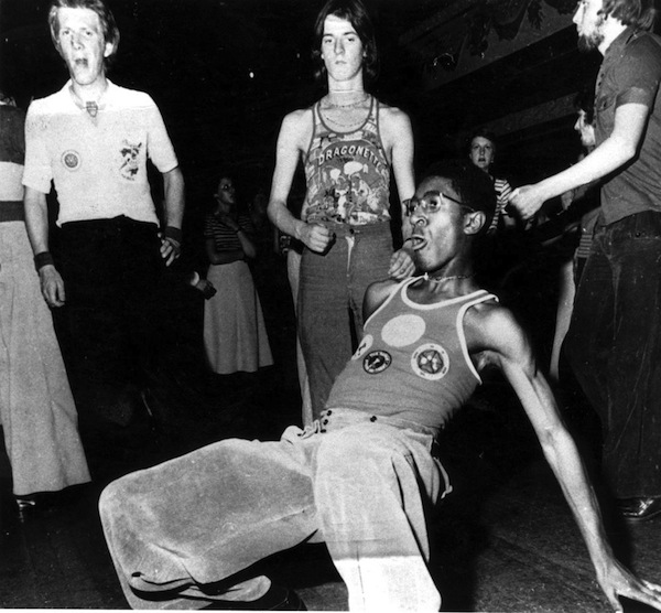 Northern Soul dancers at Wigan Casino mid 1970s