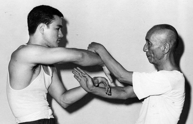 Bruce Lee & Wing Chun master Ip Man