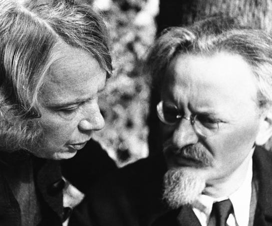 Natalia Sedova & Leon Trotsky